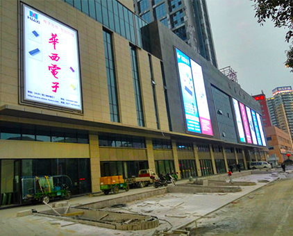浙江商場(chǎng)及市政工程外墻燈箱解決方案